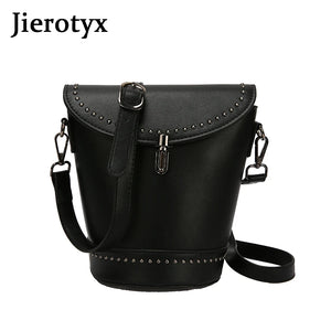 Buckle Leather Crossbody Bag for Women Spring Messenger Shoulder Bag