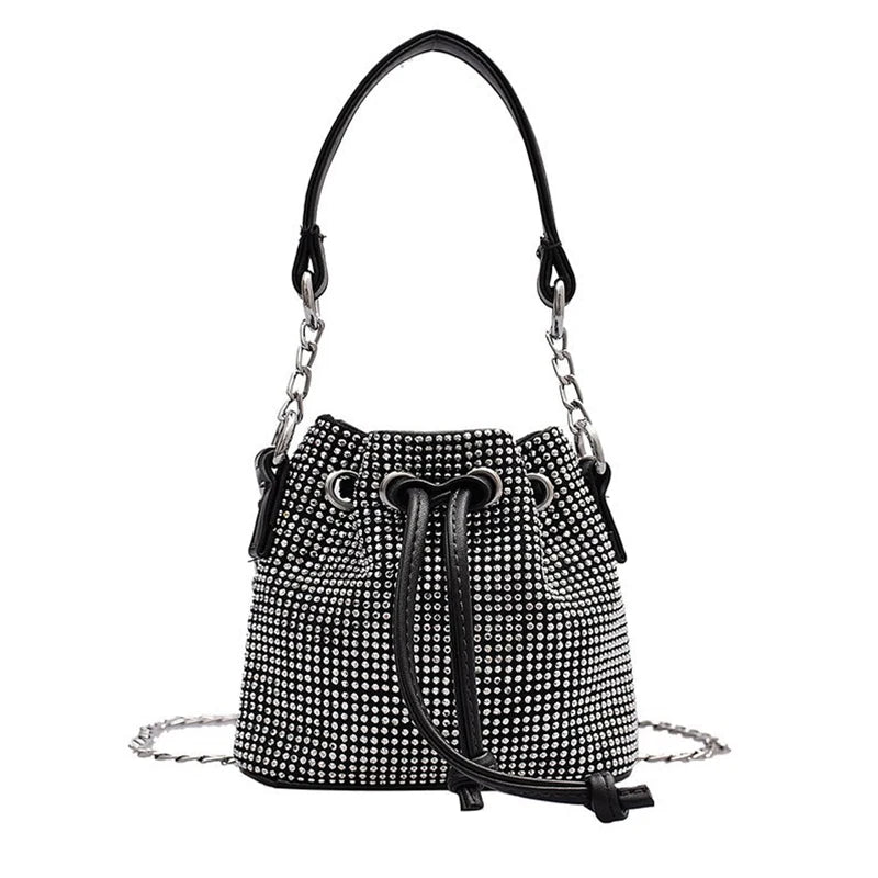 Small High Women Handbags Diamond Handbag Female Tote Messenge Shoulder Bags
