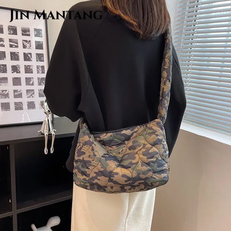 Nylon Crossbody Bag Women Handbag Purse