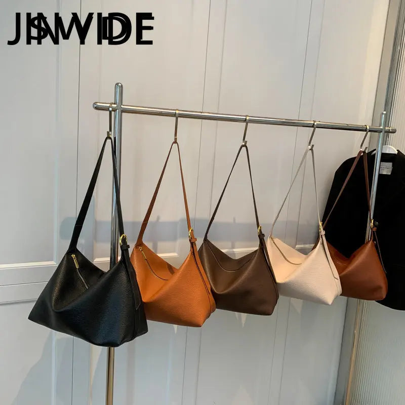 Bucket Shoulder Side Bag for Women Big Crossbody Bag Female Winter Handbags