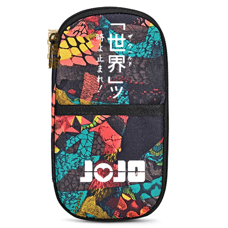 JOJO's Bizarre Adventure Canvas Pen Pencil Case
