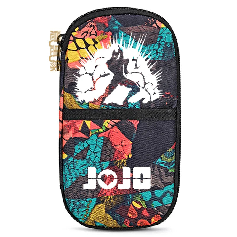 JOJO's Bizarre Adventure Canvas Pen Pencil Case