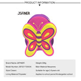 3D Animal Butterfly Bag Neoprene Kids School Bags for Girls Boys