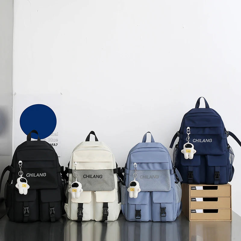 Waterproof Harajuku Girl Laptop Backpack College School Bag Mochila