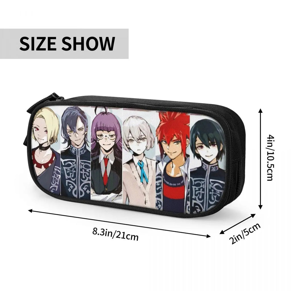Jack Jeanne Pen Box Anime Zipper Pen Bag Stationery Bag Gift
