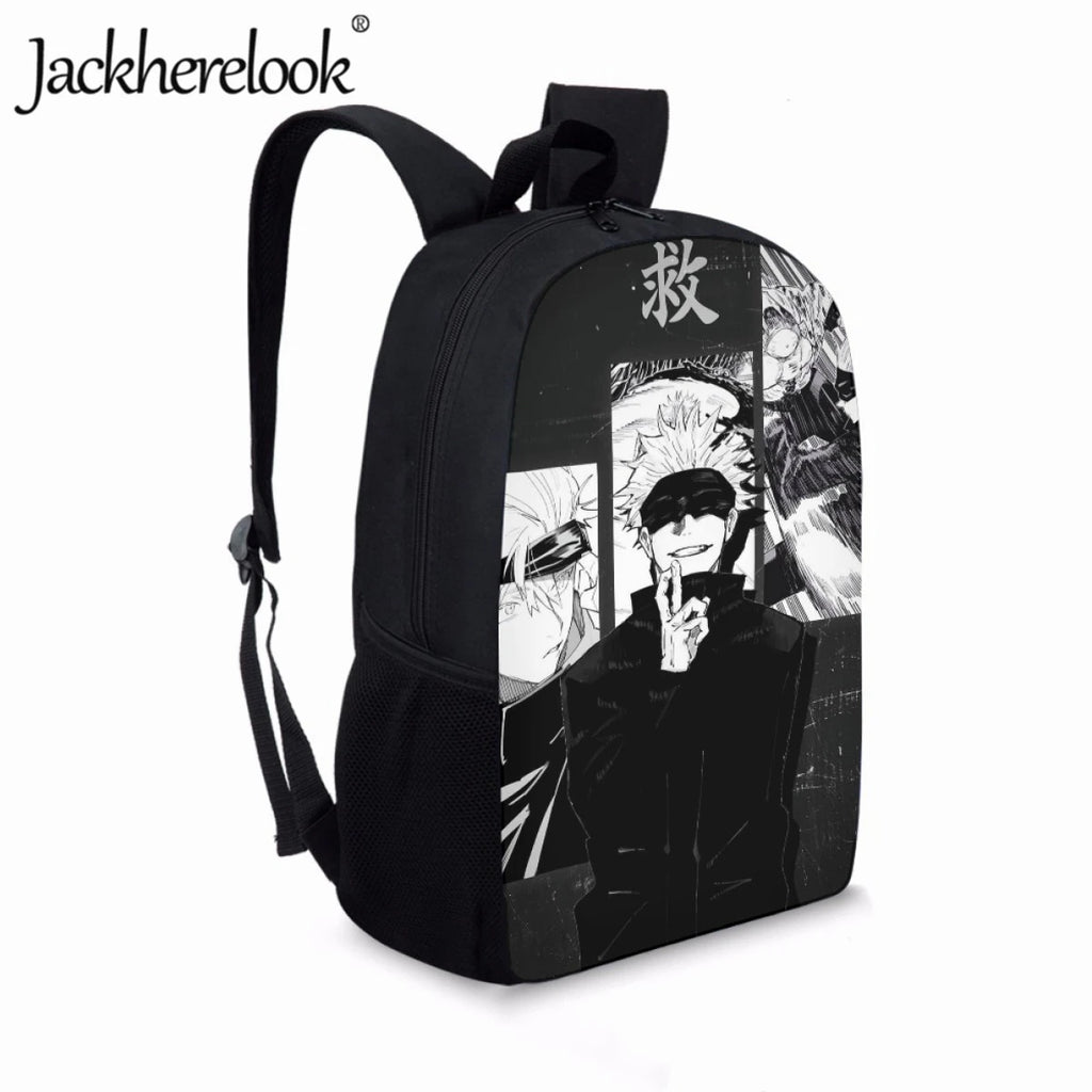 Jujutsu Kaisen Backpack for Boys, School Book Bag, Travel Bag
