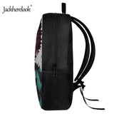 Demon Slayer Anime Print School Backpack for Kids
