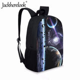 Interstellar Planet Pattern School Bag for Children