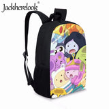 Adventure-Time Kids School Bag Boys Girls Birthday Gift Backpack