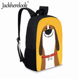 Cartoon Dog Pattern School Bag for Kids, Lovely Birthday Gift