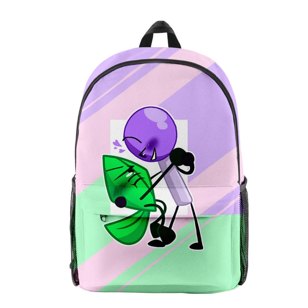 Battle for Dream Island Merch Backpack Student School Bag
