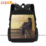 James Brown Funk Record Backpack Large Capacity Schoolbag