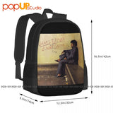 James Brown Funk Record Backpack Large Capacity Schoolbag