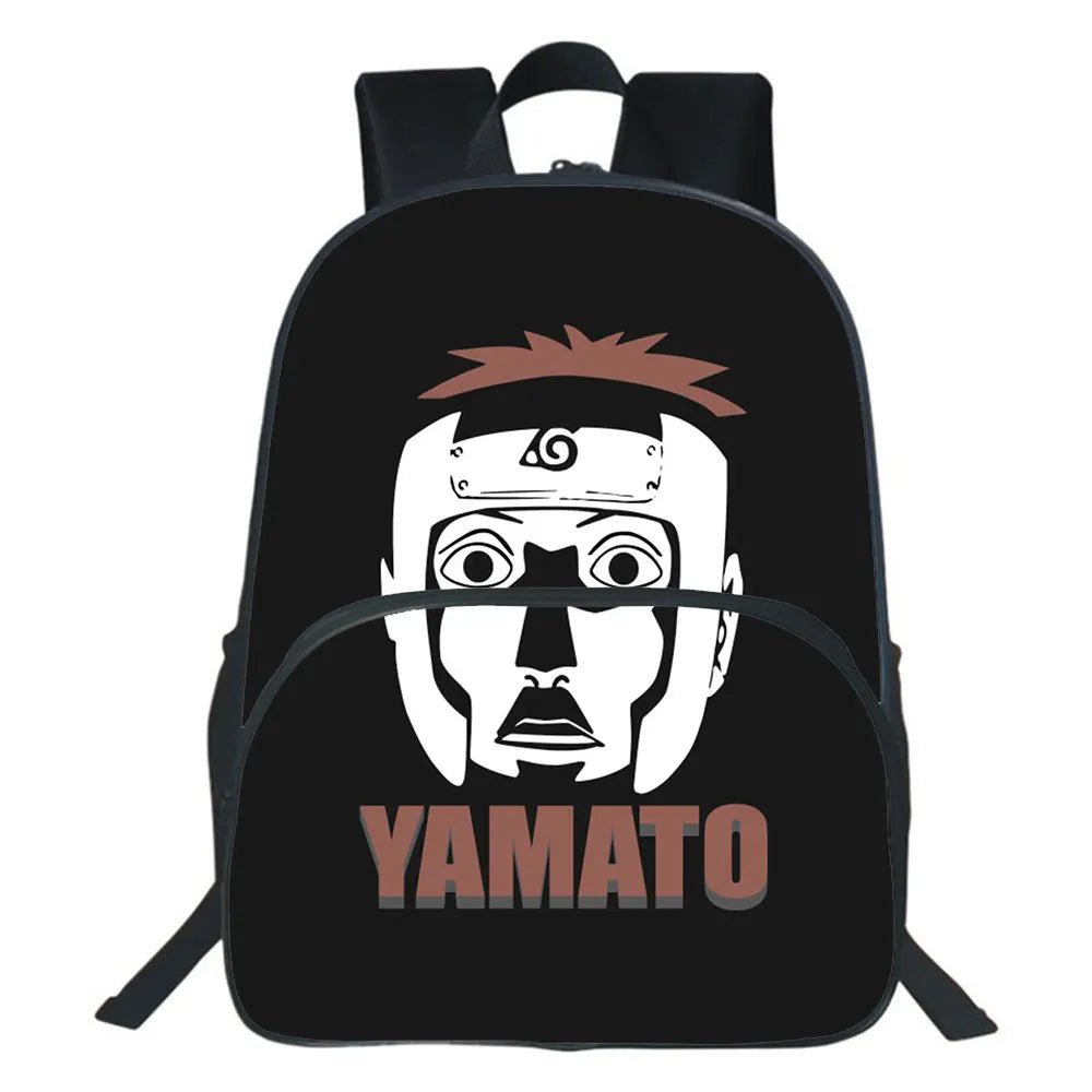 Anime Backpack Uzumaki Sasuke School Bag