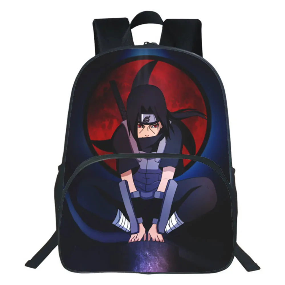 Japan Anime Backpack Uzumaki Sasuke Rucksack Boys Girls Bags Accessory