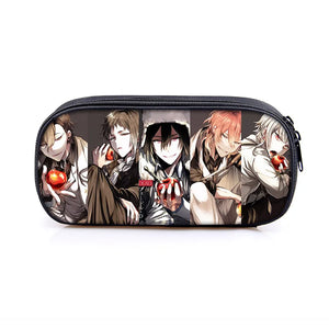 Bungou Stray Dogs Pencil Bag Chuuya Nakahara Osamu Dazai Makeup Bag
