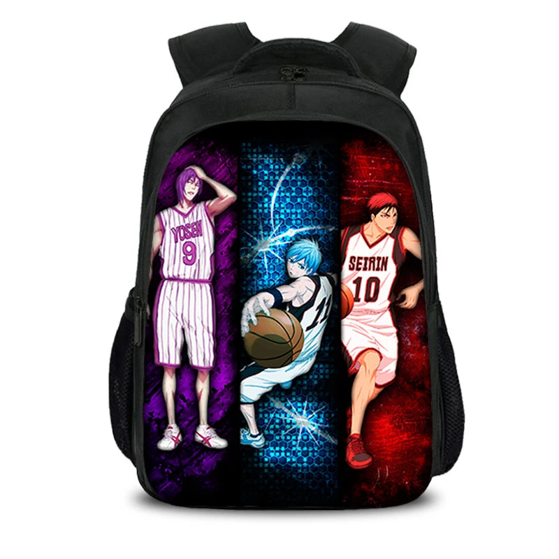 Japan Anime School Bags For Boys Girls Kuroko Basketball Print Children Ki