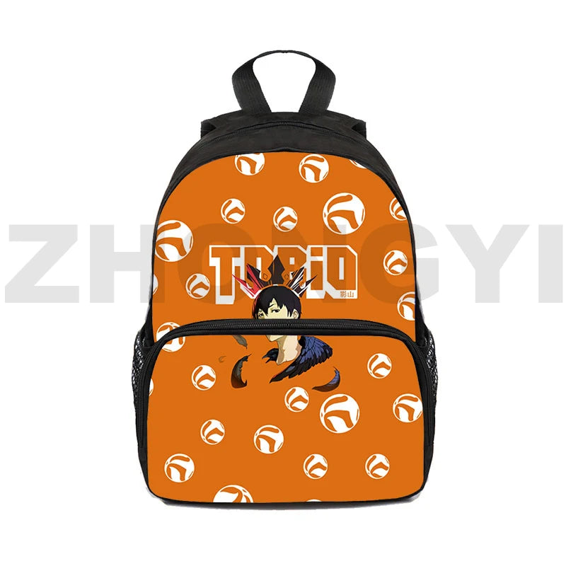 Anime Haikyuu 3D Print School Backpack 16 Inch for Teenage Girls