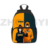 Anime Haikyuu 3D Print School Backpack 16 Inch for Teenage Girls