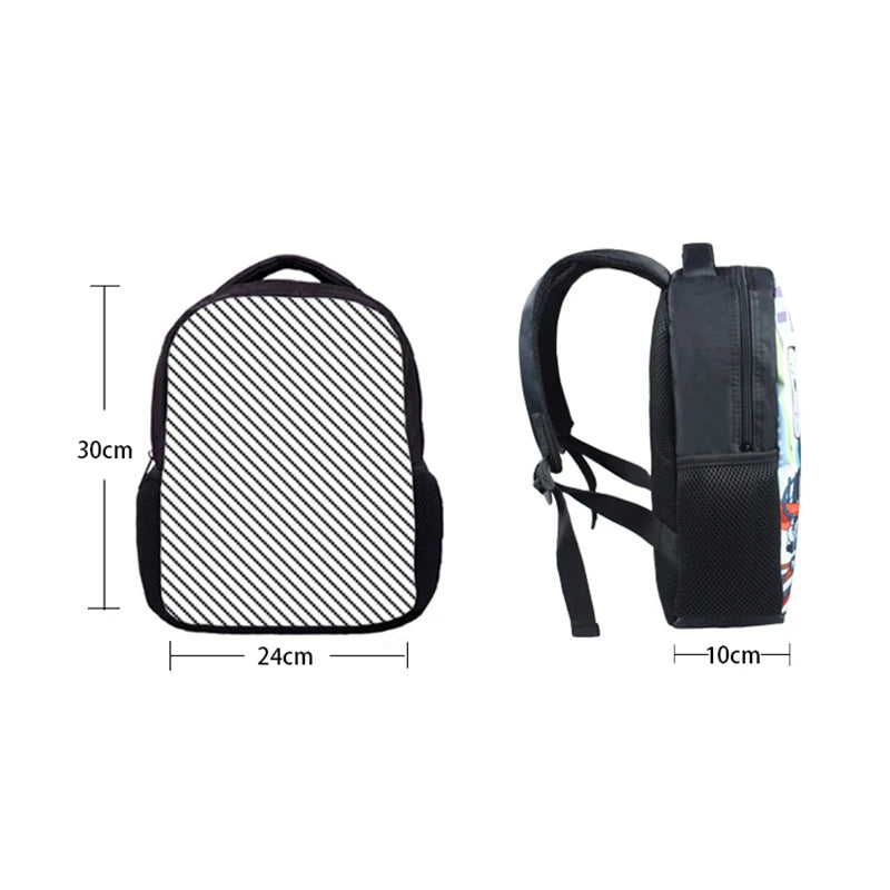 Anime Manga Chainsaw Man Backpack for Children School Bags