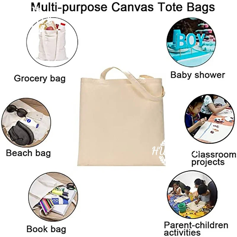 Japanese Anime Manga Reusable Shopping Bag Horror Comics Canvas Tote Bag