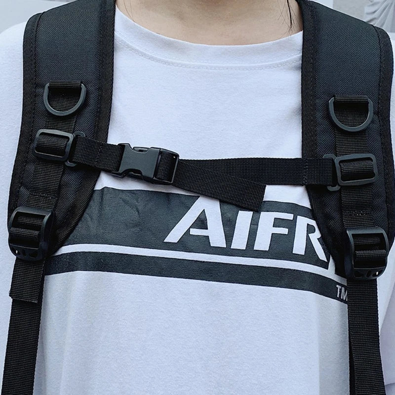 Japanese Harajuku Style Backpack Solid Shoulder Bag