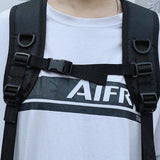 Japanese Harajuku Style Backpack Solid Shoulder Bag