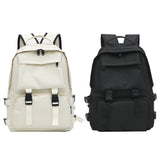 Japanese Harajuku Style Backpack Solid Shoulder Bag