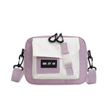 Japanese Style Canvas Shoulder Bag Crossbody Bag Women Small Messenger Bag