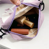 Japanese Style Canvas Shoulder Bag Crossbody Bag Women Small Messenger Bag