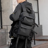 Japanese Style Men's Backpack Large Capacity Travel Bag