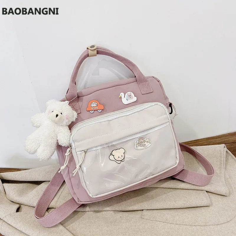Japanese Style School Bags For Teenage Girls Tote Bag Backpack Women S