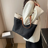 Japanese Canvas Shoulder Bag for Women