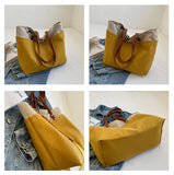 Japanese Canvas Shoulder Bag for Women