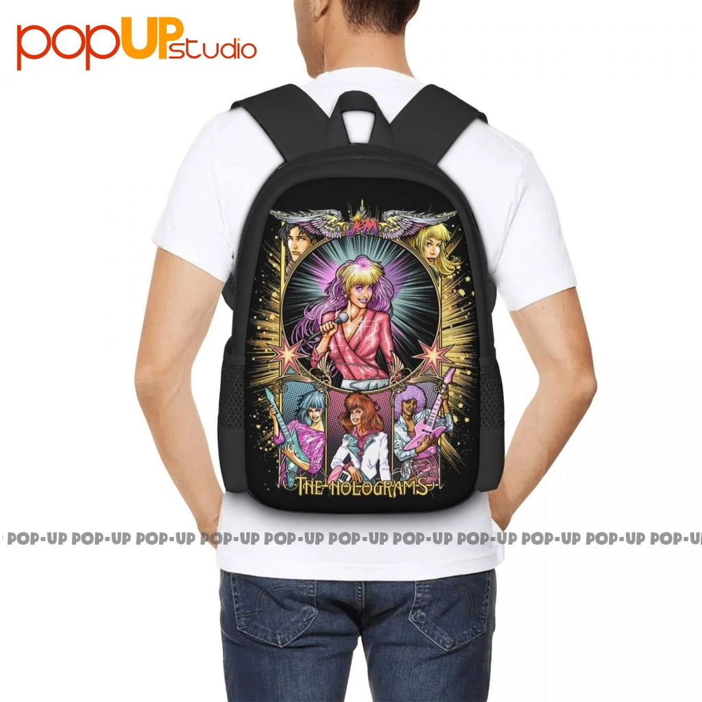 Jem&The Holograms 80'S Truly Outrageous Backpack