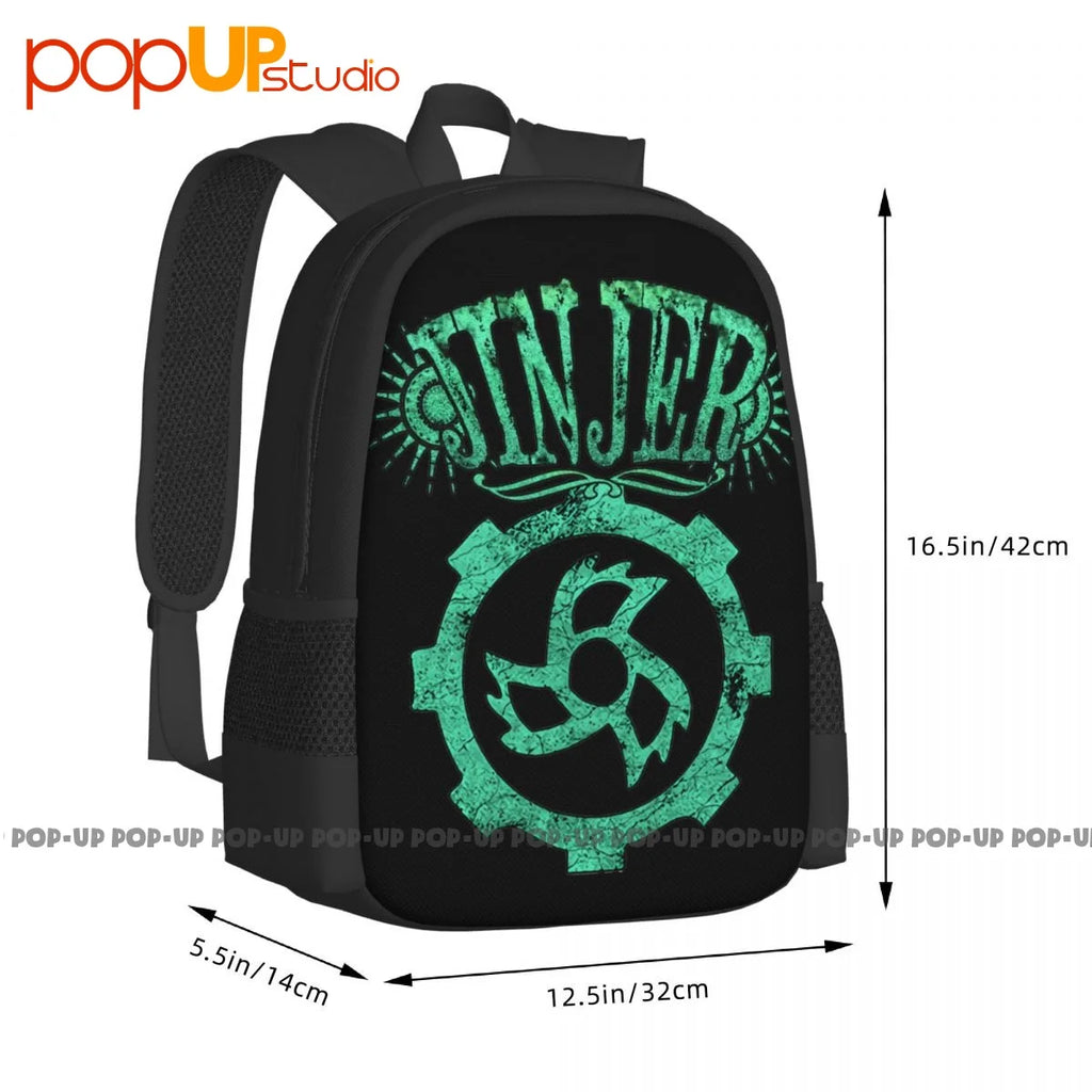 Jinjer Backpack Large Capacity Print Style 3D Printing