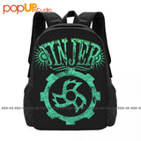 Jinjer Backpack Large Capacity Print Style 3D Printing