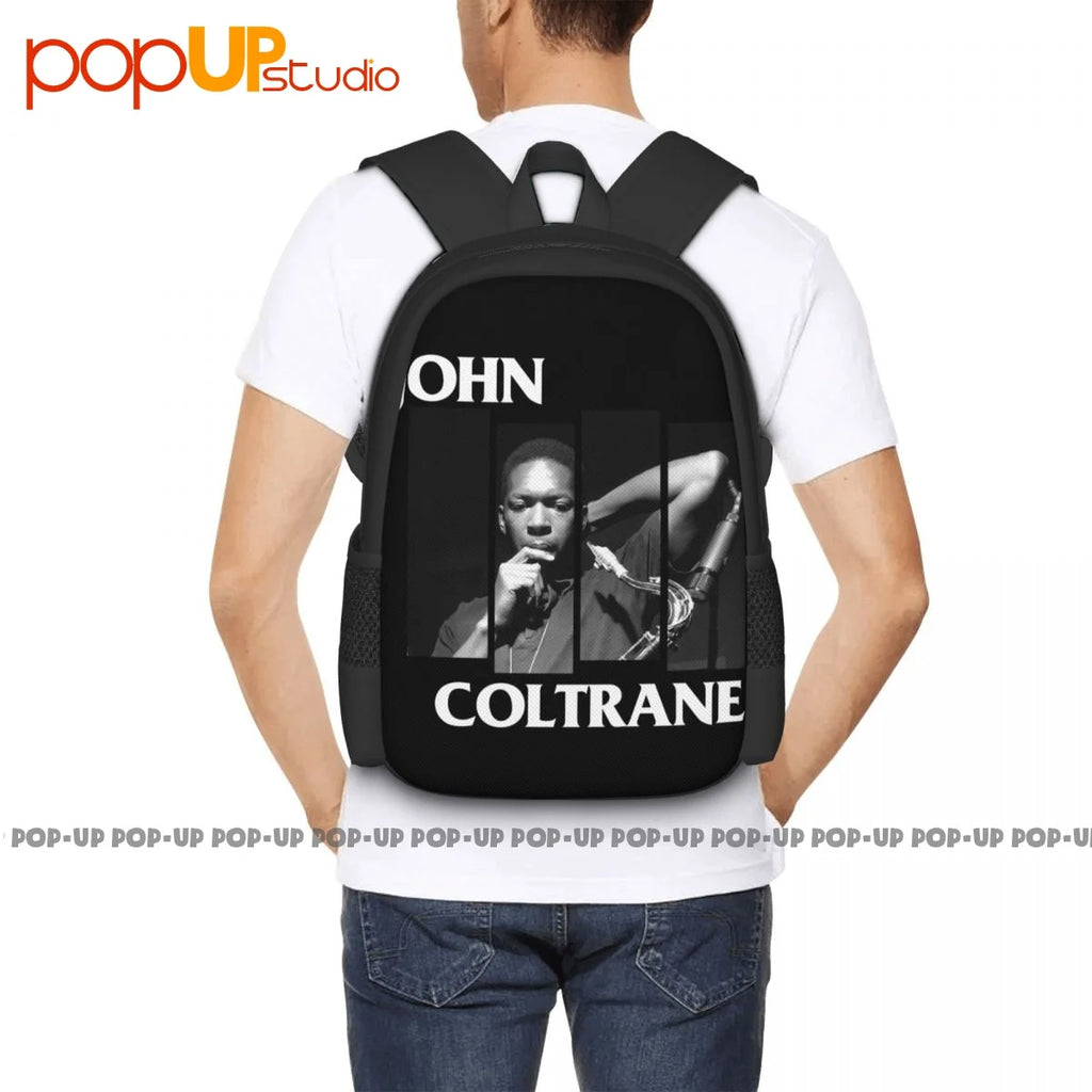 John Coltrane Flag Backpack Large Capacity Training Bag