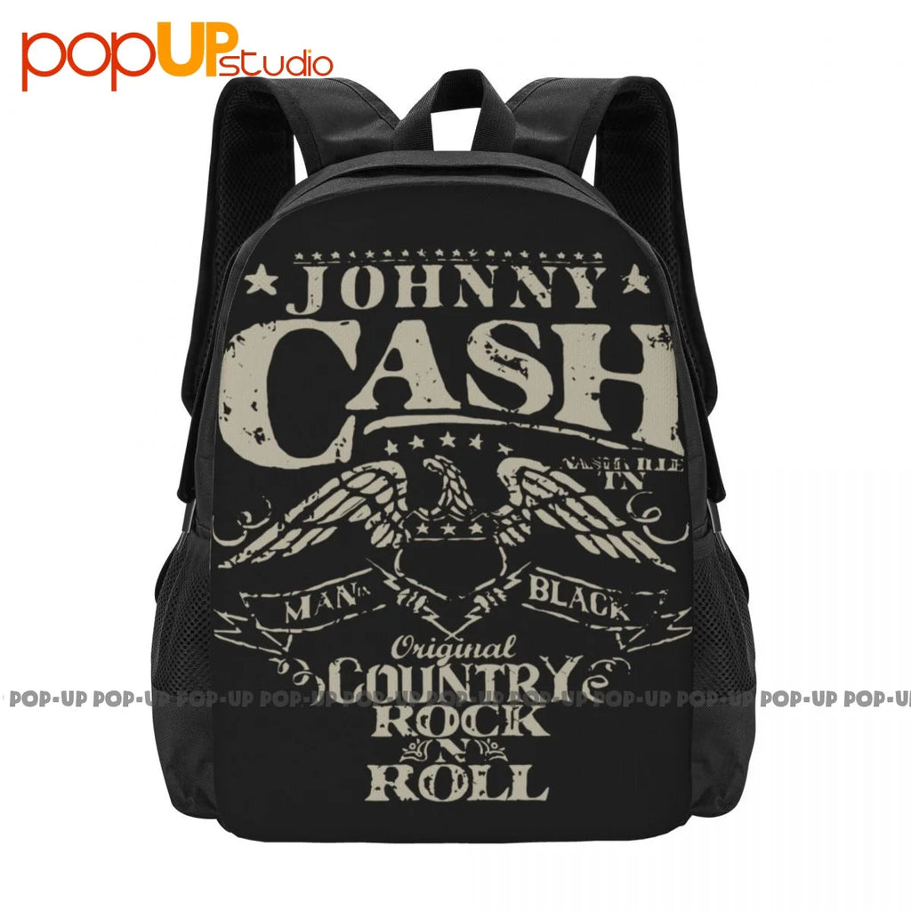 Johnny Arts Cash Music Rock N Roll Backpack