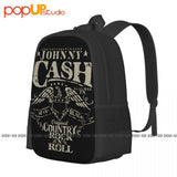 Johnny Arts Cash Music Rock N Roll Backpack