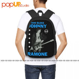 Johnny Ramone 2007 God Bless Backpack Large Capacity Bookbag