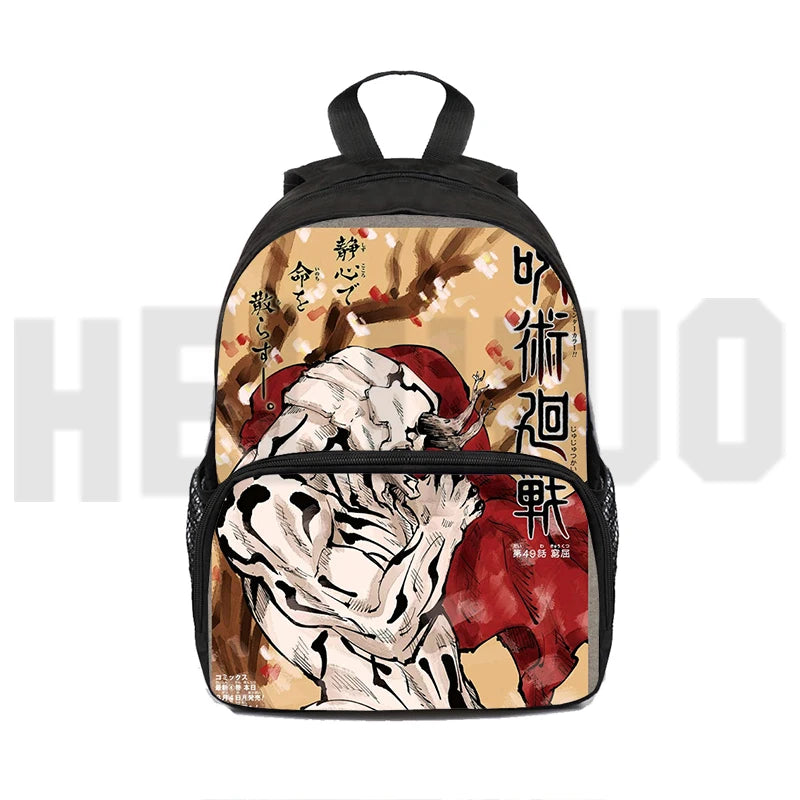 Jujutsu Kaisen Backpack Anime School Bags for Teenagers Boys Girls