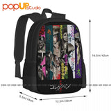 Junji-Ito Key Art Backpack Large Capacity School Portable Gym Tote Bag