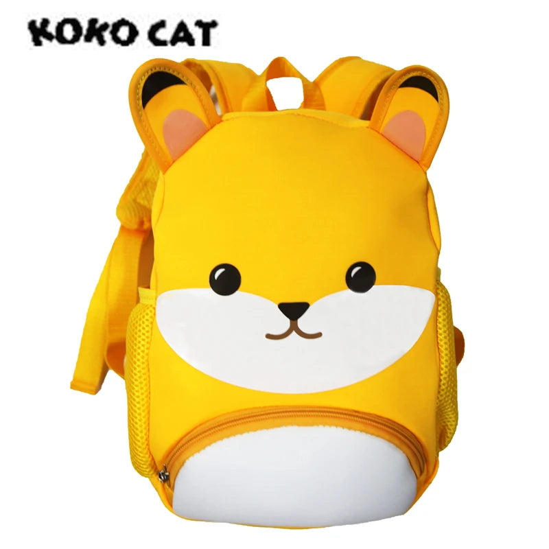 KOKOCAT 3D Butterfly Waterproof School Bag for Girls