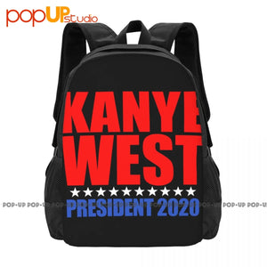 Kanye West For President 01 Backpack Large Capacity