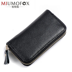 Leather Key Holder Keychain Case Wallet Unisex Key Organizer