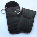Luxury Key Wallet Anti-Theft Key Cover RFID Signal Blocking Farady Bag