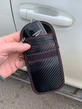 Luxury Key Wallet Anti-Theft Key Cover RFID Signal Blocking Farady Bag