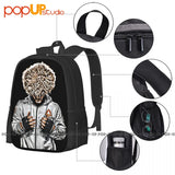 Khabib Nurmagomedov The Eagle Backpack Vintage Portable Bag