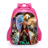 Kid Raya The Last Dragon Backpack School Bag Anime Primary Daily